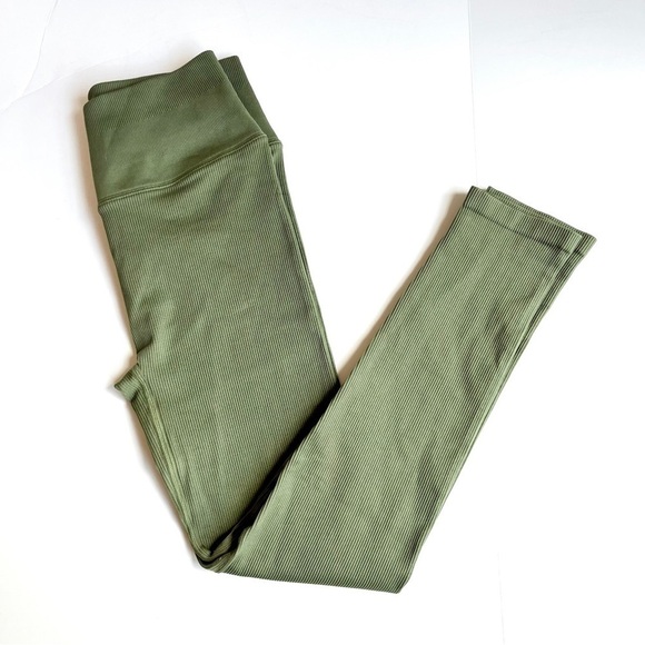 J. Crew High Rise Ribbed Leggings - Picture 5 of 8